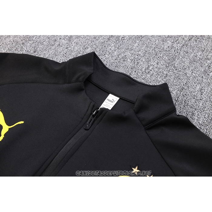 Chandal de Chaqueta del Borussia Dortmund 23-24 Negro
